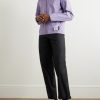 Rain Fly Hooded Logo-Printed PERTEX® Shield Air Jacket - OU