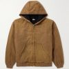 Cotton, Hemp and Silk-Blend Canvas Hooded Jacket Cotton, Hemp and Silk-Blend Canvas Hooded Jacket