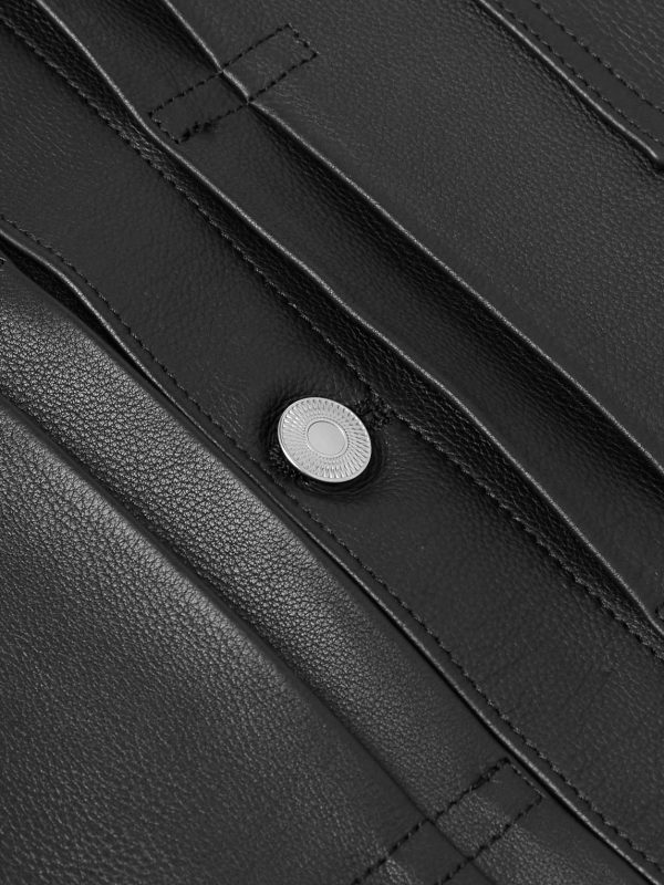 1st Type Full-Grain Leather Jacket - E1