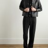 1st Type Full-Grain Leather Jacket - OU