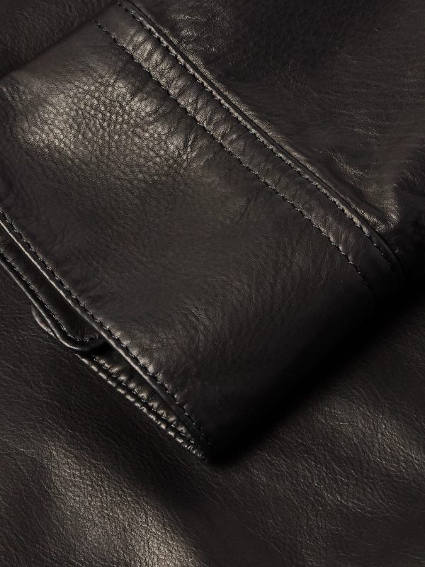 Leather Shirt Jacket - E1 Leather Shirt Jacket - E1