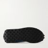LD-1000 SP Suede and Leather-Trimmed Mesh Sneakers - E1 LD-1000 SP Suede and Leather-Trimmed Mesh Sneakers - E1