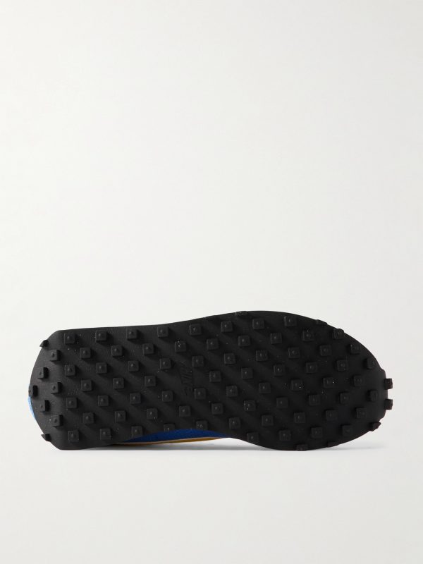 LD-1000 SP Suede and Leather-Trimmed Mesh Sneakers - E1 LD-1000 SP Suede and Leather-Trimmed Mesh Sneakers - E1