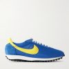 LD-1000 SP Suede and Leather-Trimmed Mesh Sneakers LD-1000 SP Suede and Leather-Trimmed Mesh Sneakers