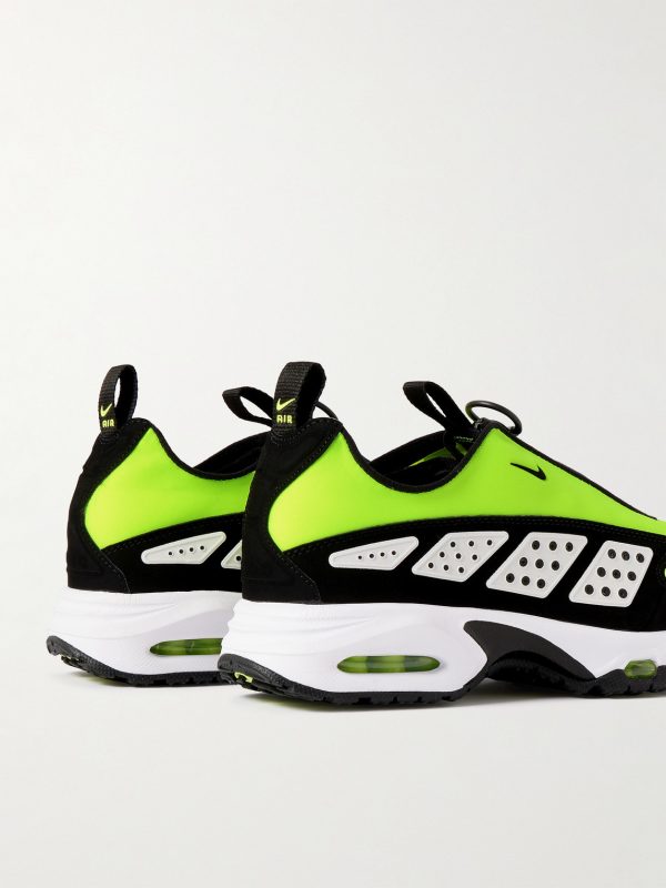 Air Max SNDR Rubber-Trimmed Scuba Sneakers - BK