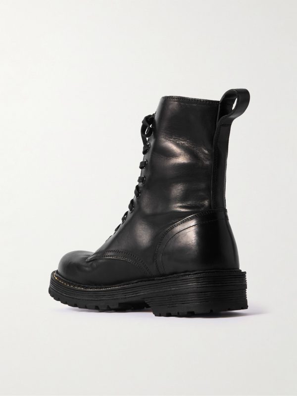 Gillespie Folk Leather Boots - BK Gillespie Folk Leather Boots - BK