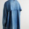 Oversized Denim Shirt - BK