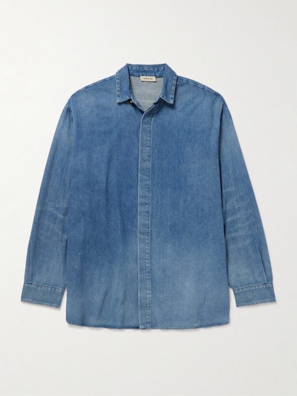 Oversized Denim Shirt