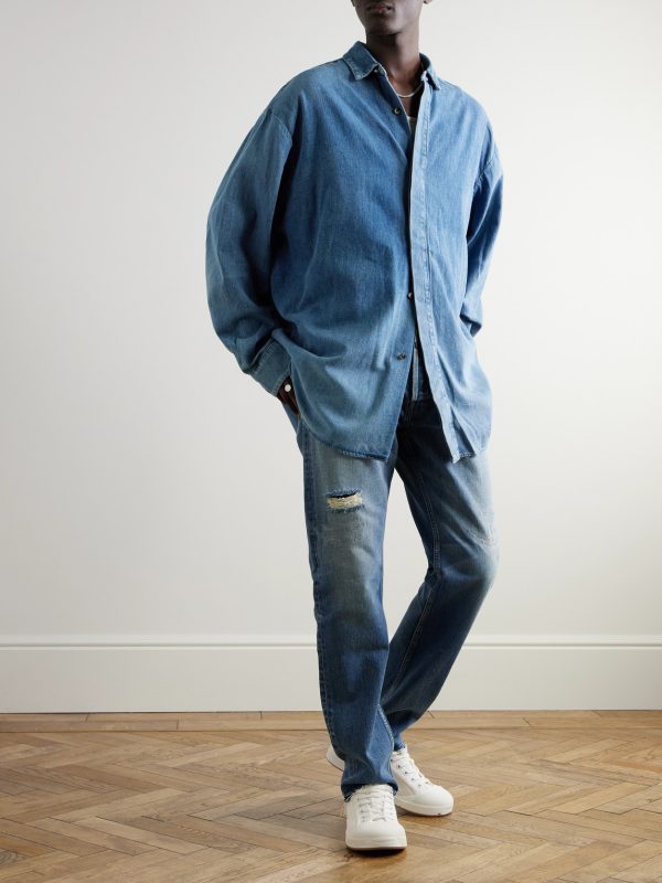Oversized Denim Shirt - OU