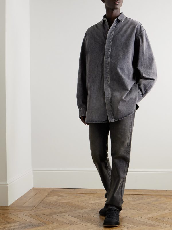 Oversized Denim Shirt - OU