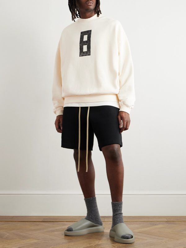 Printed Cotton-Jersey Sweatshirt - OU