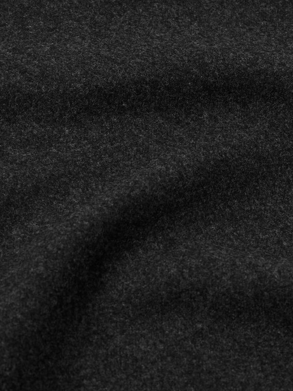 Logo-Appliquéd Wool-Blend Flannel T-Shirt - CU Logo-Appliquéd Wool-Blend Flannel T-Shirt - CU