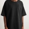 Logo-Appliquéd Wool-Blend Flannel T-Shirt - FR Logo-Appliquéd Wool-Blend Flannel T-Shirt - FR
