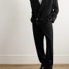 Double-Breasted Cropped Wool-Gabardine Blazer - OU