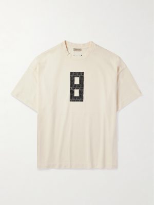 8 Oversized Logo-Print Cotton-Jersey T-Shirt 8 Oversized Logo-Print Cotton-Jersey T-Shirt