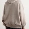 Logo-Appliquéd Merino Wool Hoodie - BK