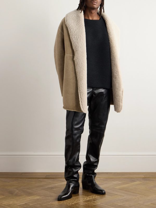 Logo-Appliquéd Ribbed Virgin Wool Sweater - OU Logo-Appliquéd Ribbed Virgin Wool Sweater - OU