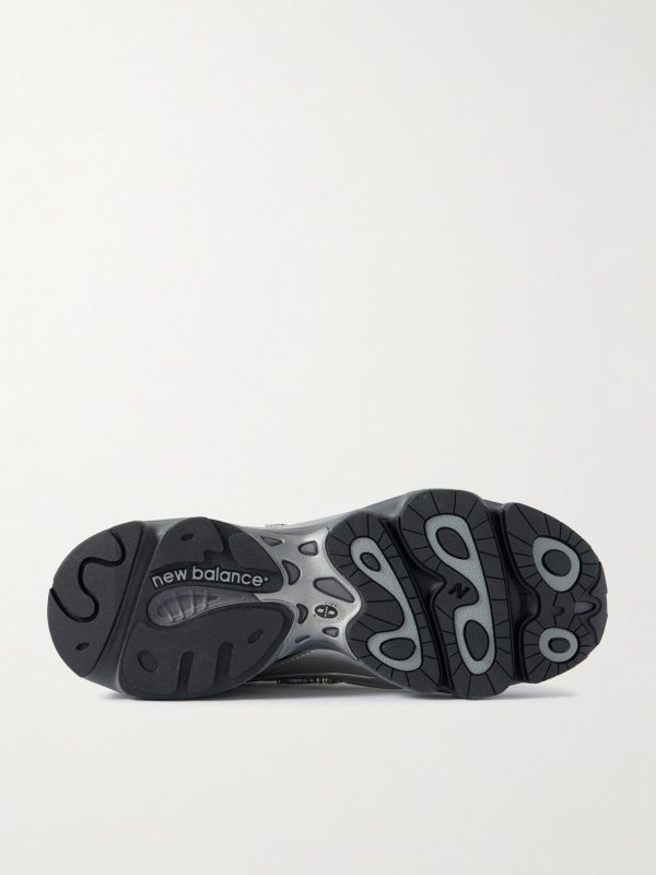 1000 Leather and Mesh Sneakers - E1