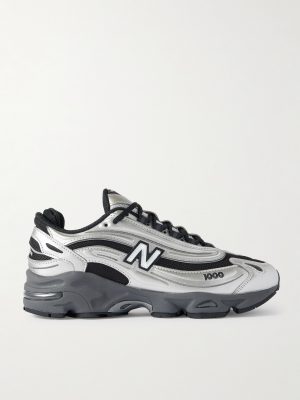 1000 Leather and Mesh Sneakers 1000 Leather and Mesh Sneakers