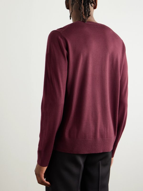Palco Slim-Fit Merino Wool Sweater - BK Palco Slim-Fit Merino Wool Sweater - BK