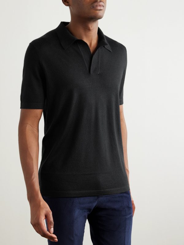Stendhal Merino Wool Polo Shirt - FR