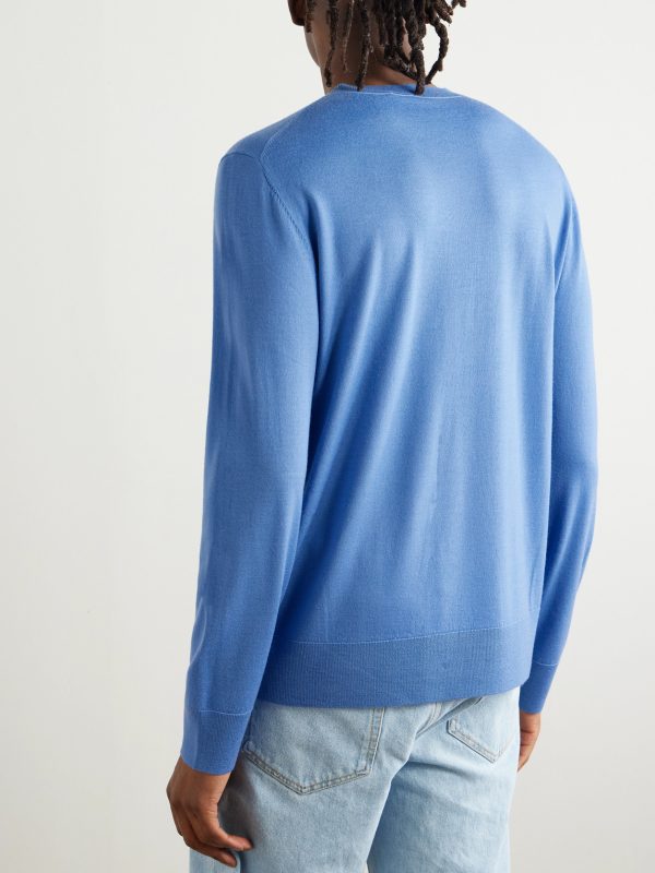 Palco Slim-Fit Merino Wool Sweater - BK Palco Slim-Fit Merino Wool Sweater - BK