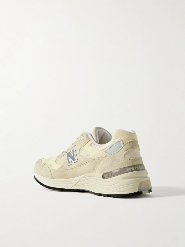 992 Suede, Leather and Mesh Sneakers - BK 992 Suede, Leather and Mesh Sneakers - BK