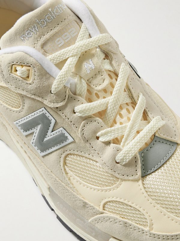 992 Suede, Leather and Mesh Sneakers - CU 992 Suede, Leather and Mesh Sneakers - CU