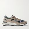 991v2 Suede, Leather and Mesh Sneakers 991v2 Suede, Leather and Mesh Sneakers