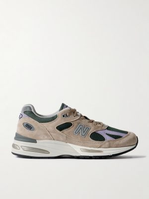 991v2 Suede, Leather and Mesh Sneakers 991v2 Suede, Leather and Mesh Sneakers