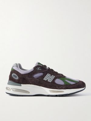 991v2 Suede, Leather and Mesh Sneakers 991v2 Suede, Leather and Mesh Sneakers