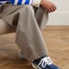 990v6 Leather-Trimmed Suede and Mesh Sneakers - OU 990v6 Leather-Trimmed Suede and Mesh Sneakers - OU