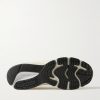 990v6 Leather-Trimmed Suede and Mesh Sneakers - E1