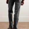 Venezia 1951 Slim-Fit Pleated Prince of Wales Checked Virgin Wool-Blend Trousers - BK Venezia 1951 Slim-Fit Pleated Prince of Wales Checked Virgin Wool-Blend Trousers - BK