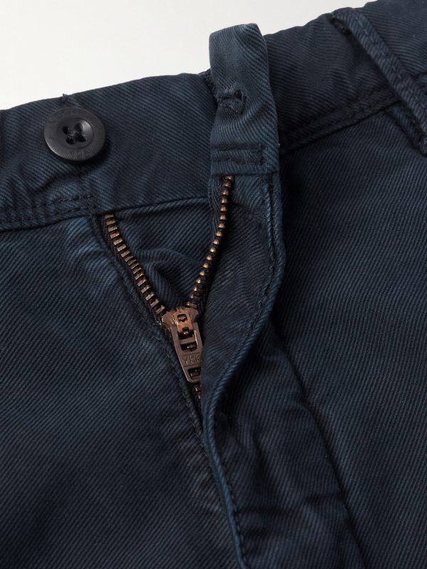 Slim-Fit Tricochino Trousers - E1