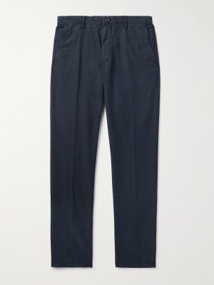Slim-Fit Tricochino Trousers Slim-Fit Tricochino Trousers