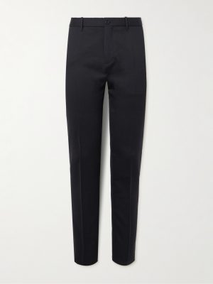 Venezia 1951 Slim-Fit Wool-Blend Tekno Flannel Trousers Venezia 1951 Slim-Fit Wool-Blend Tekno Flannel Trousers