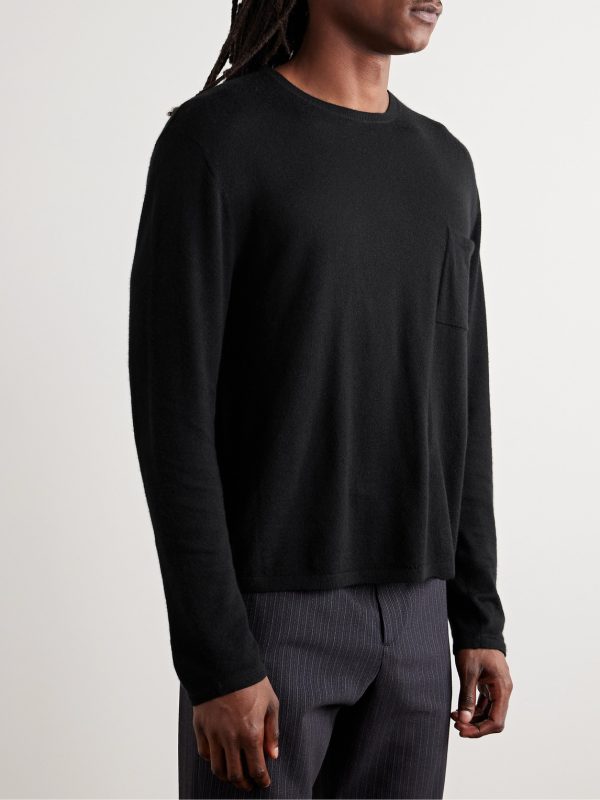 Kluna Logo-Appliquéd Cashmere Sweater - FR Kluna Logo-Appliquéd Cashmere Sweater - FR