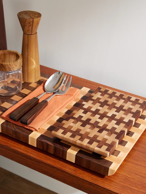 Tyrell End Small Wood Chopping Board - OU Tyrell End Small Wood Chopping Board - OU
