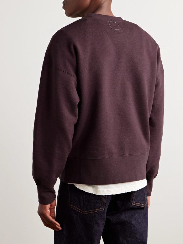 Court Cotton-Blend Jersey Sweatshirt - BK Court Cotton-Blend Jersey Sweatshirt - BK