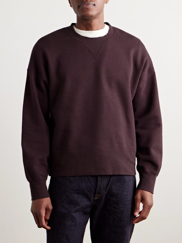 Court Cotton-Blend Jersey Sweatshirt - FR Court Cotton-Blend Jersey Sweatshirt - FR