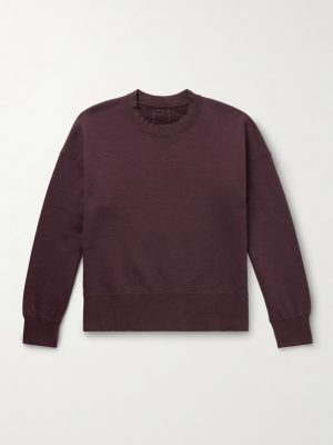 Court Cotton-Blend Jersey Sweatshirt Court Cotton-Blend Jersey Sweatshirt