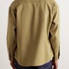 Wool and Linen-Blend Overshirt - BK Wool and Linen-Blend Overshirt - BK