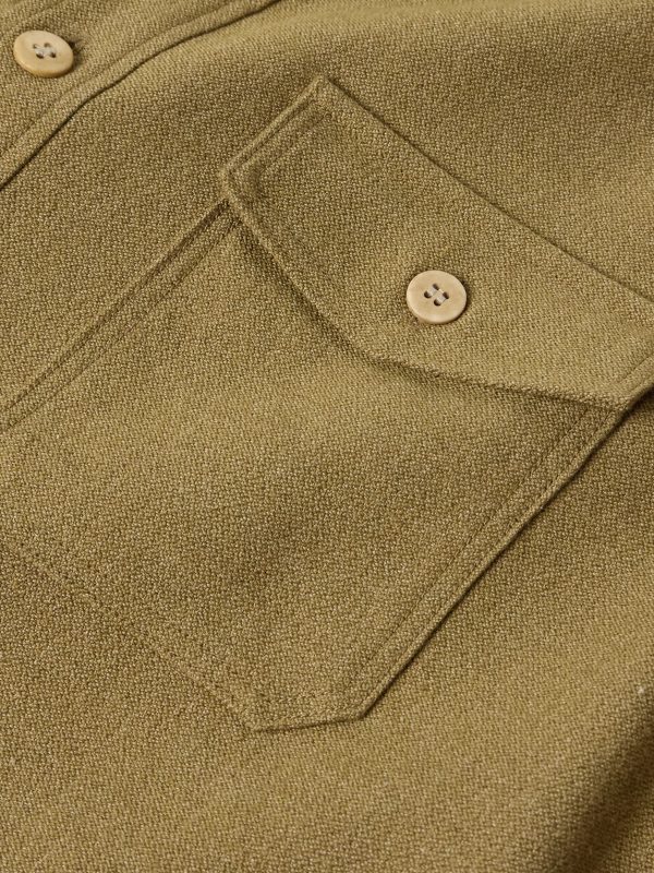 Wool and Linen-Blend Overshirt - CU Wool and Linen-Blend Overshirt - CU