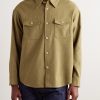 Wool and Linen-Blend Overshirt - FR Wool and Linen-Blend Overshirt - FR