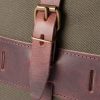 Jamy Leather-Trimmed Canvas Backpack - CU