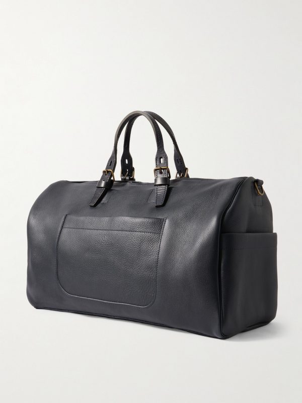 Full-Grain Leather Holdall - BK