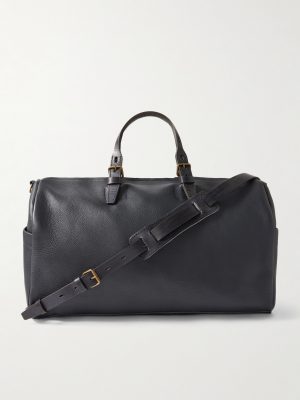Full-Grain Leather Holdall