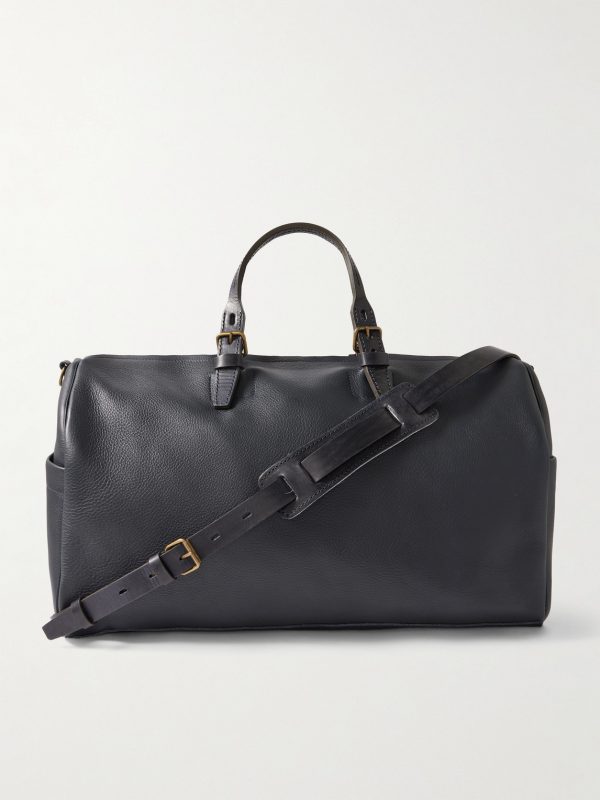 Full-Grain Leather Holdall