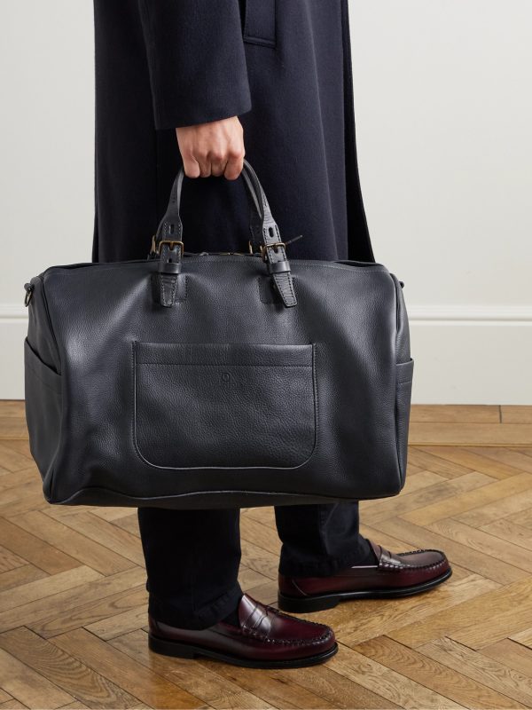 Full-Grain Leather Holdall - OU